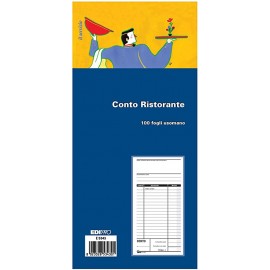 Conto ristorante senza descrizione