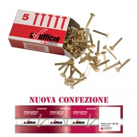 Fermacampioni ALEVAR 100pz.- 25mm