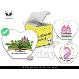 SALVADANAIO CUORE MOOD CON TAPPO