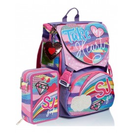 SCHOOLPACK SEVEN SJ GANG- PASTEL RAINBOW VIOLET