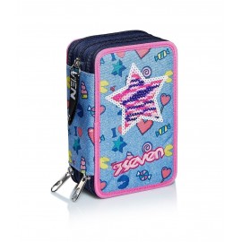 ASTUCCIO 3 ZIP SEVEN- STARRY RAINBOW