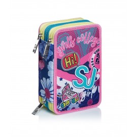 ASTUCCIO 3 ZIP SJ GANG PINKI COLLEGE