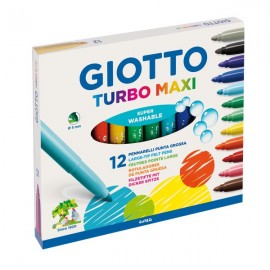 PENNARELLI GIOTTO TURBO COLOR MAXI DA 12