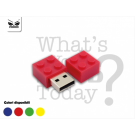 CHIAVETTA USB- LEGO (colori assortiti)